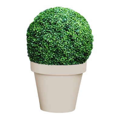 Buchsbaumkugel Buchskugel Künstliche Kunstpflanze Buchsbaum Graskugel Ø 20 cm