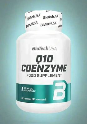 Biotech USA Coenzyme Q10 100mg 60 Kapseln