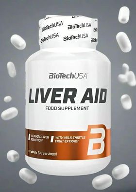 BioTech USA Liver Aid Leber Support 60Tab