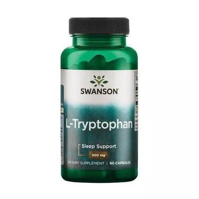 Swanson L-Tryptophan 60 Kapseln á 500mg