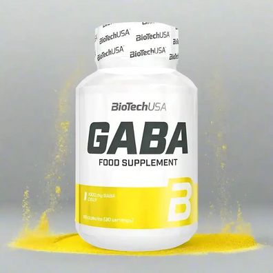 BioTech USA GABA - 60 Kapseln 500mg