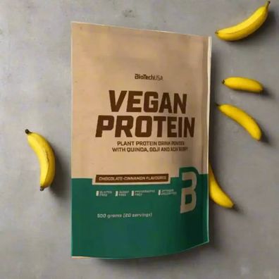 BioTech USA Vegan Protein Pulver 500g