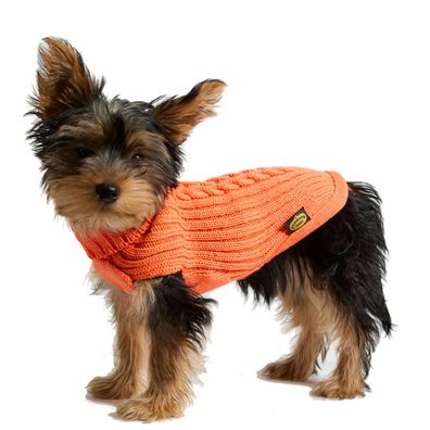Fashion Dog Hundepullover aus Merinowollmischung - orange