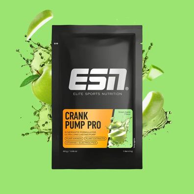 ESN CRANK PUMP PRO PRE Workout Booster Probe 30g