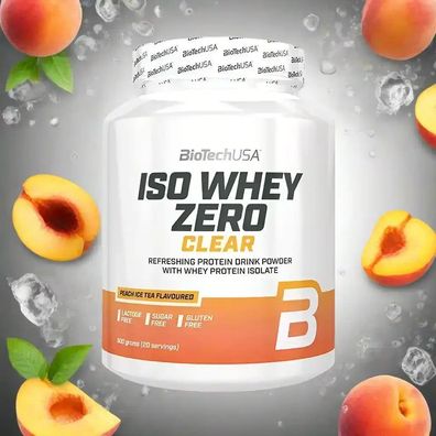 BioTech USA Iso Whey Zero Clear Protein Pulver 500g