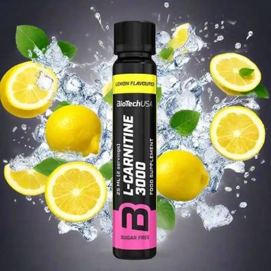 BioTech USA L-Carnitine Shot 3000mg 25ml