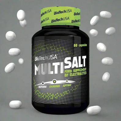BioTech USA MultiSalt 60 Kapseln