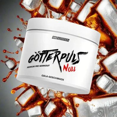 OS Nutrition Götterpuls® NULL Pre Workout Booster 300g STIM FREE