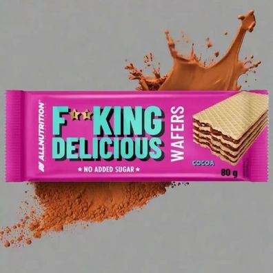 ALL Nutrition F* * KING Delicious Wafers 80g
