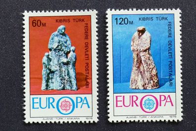 Türkisch-Zypern MiNr. 27-28 postfrisch** (AL 601)