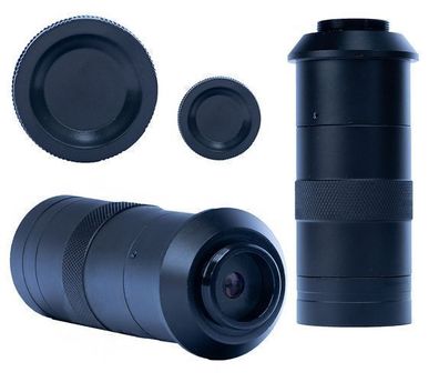 Rosfix Mikroskopobjektiv ODM-100X – 100x Zoom | C-Mount, 43,7 mm, 107 mm