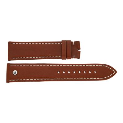 Bruno Söhnle Uhrenband 61-50982-022 Braun, Leder, 22 mm