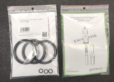 GB Dichtungssatz zu FS 1" + FSD 1", Inhalt 3 St