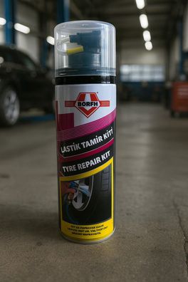 Reifenreparatur-Spray - Tyre Repair Kit