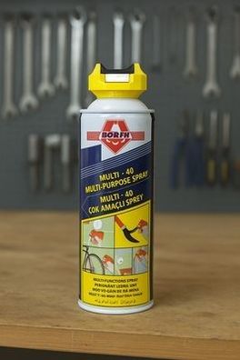 Multifunktionsspray Multi 40 mit klappbarem Sprührohr 400ml