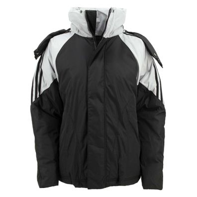 Adidas Logo Down Jacke Oversize Damen Daunenjacke Winterjacke schwarz GD2506