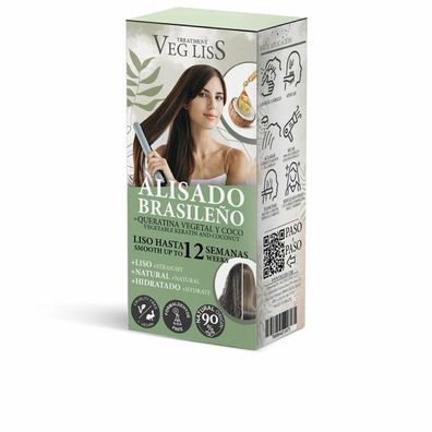 VEG LISS Brasilianische Glättung mit pflanzlichem Keratin und Kokosnuss 2 u