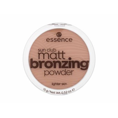 essence Bronzing Puder Sun Club Matt 01 Lighter Haut Natural, 15 g