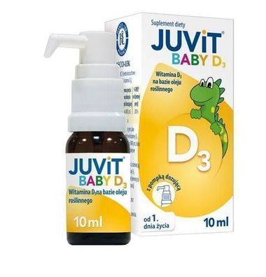 Vitamin D3 Tropfen fuer Babys 10ml - Juvit