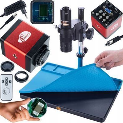 Rosfix Set Digitalmikroskop Earth Pro + Kamera 2MP + Silikonmatte 380x260mm