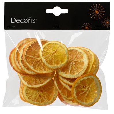 Orangenscheiben getrocknet orange