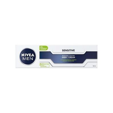 Nivea Men Sensitive Rasiercreme, Beruhigend, 100 ml