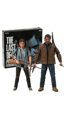 NECA The Last of Us 2 Joel und Ellie Actionfiguren Set 18 cm Modell Sammler NEU