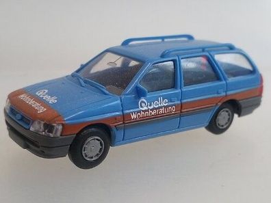 Opel Astra Caravan blau °Quelle Wohnraumberatung°° 1:87 Rietze Modellauto