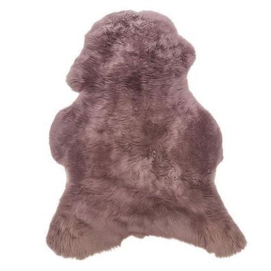 Natur Schaffell - Mauve Grau Lila, weich & dicht