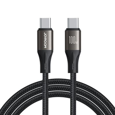 Joyroom Light-Speed Series S-A25 USB-C/USB-C Kabel 100W 1,2 m – Schwarz