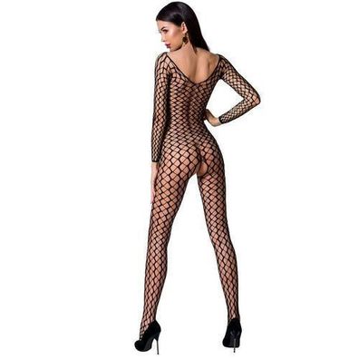 Passion - WOMAN BS068 ROTER Bodystocking, EINE GRÖSSE
