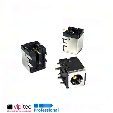 DC Buchse für 5,5x2,5 Hohlstecker THT 6,5x2,5 16V 10A Barrel Jack DC-053D-2.5A