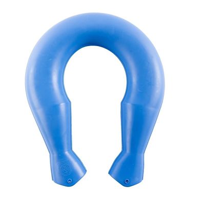 Nackenwärmflasche ohne Bezug 1,4 L blau