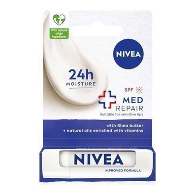 Nivea Med Repair Lippenpflege Balsam, 4.8g