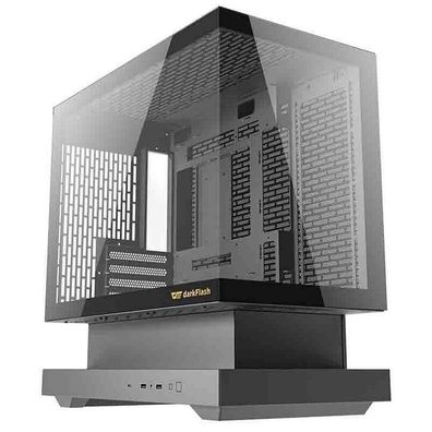 darkFlash - F1 Black + 6 fans - Computergehäuse