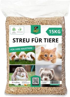 Best For Home,100%Natürliche Bio-Katzenstreu, eruchsneutral, bsorbierend & Staubfried