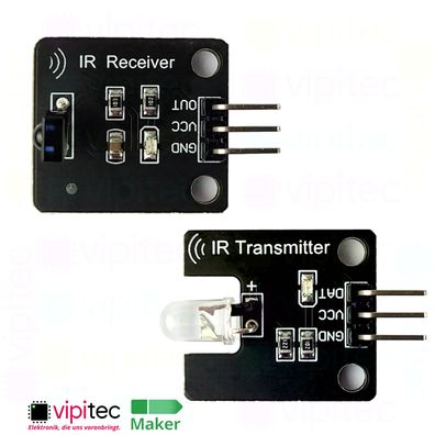 Infrarot Sender Empfänger Modul Set | 5V IR Transmitter Receiver für Arduino