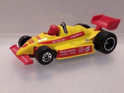 F1 Racer gelb 1:55 Matchbox Macau Superfast Modellauto