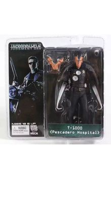 NECA Terminator 2 Judgment Day T-1000 Pescadero Hospital 7”Actionfigur OVP & NEU
