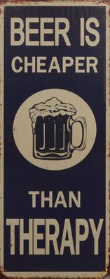 Blechschild Bier Replikat Retro Design Dekoration
