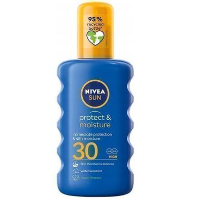 Nivea Sun Schutz & Feuchtigkeitspflege Sonnenmilch LSF30, 200ml