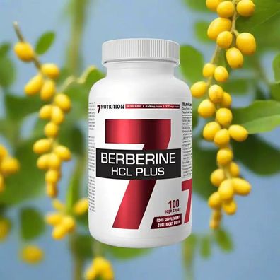 7NUTRITION Berberine HCL 100 Kapseln