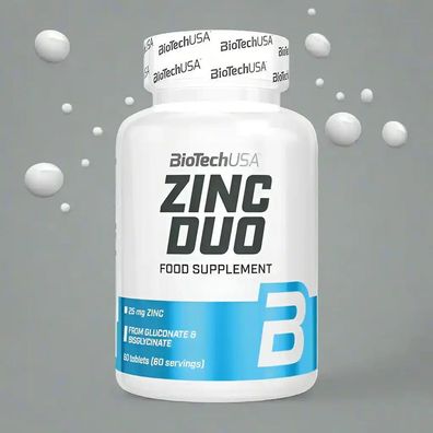 Zinc Duo - 60 Tabletten á 25mg