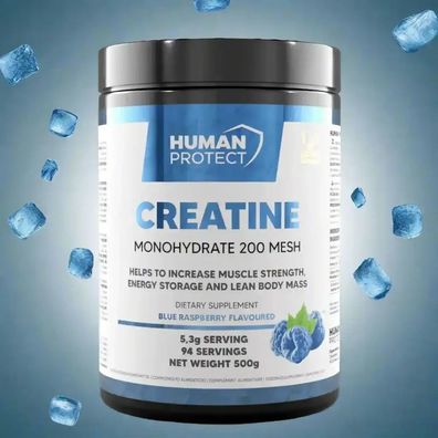 Creatine Monohydrate 500g mit Geschmack