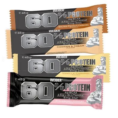 Joe Weider 60% Protein Bar, 45g