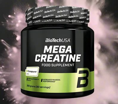 BioTech USA Mega Creatine - Creapure, 306 g