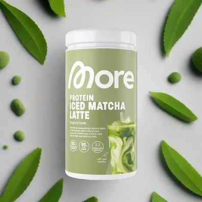 More Protein Iced Matcha Latte 500g