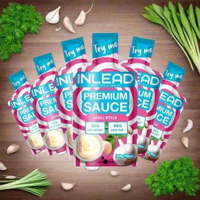 Inlead Premium Saucen Proben 6 x 19ml