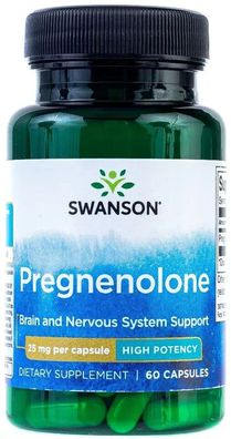 Pregnenolone 25mg 3x60Kaps Swanson