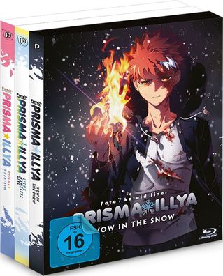 Fate/Kaleid liner PRISMA ILLYA - Movie 1-3 - Bundle - Blu-Ray - NEU